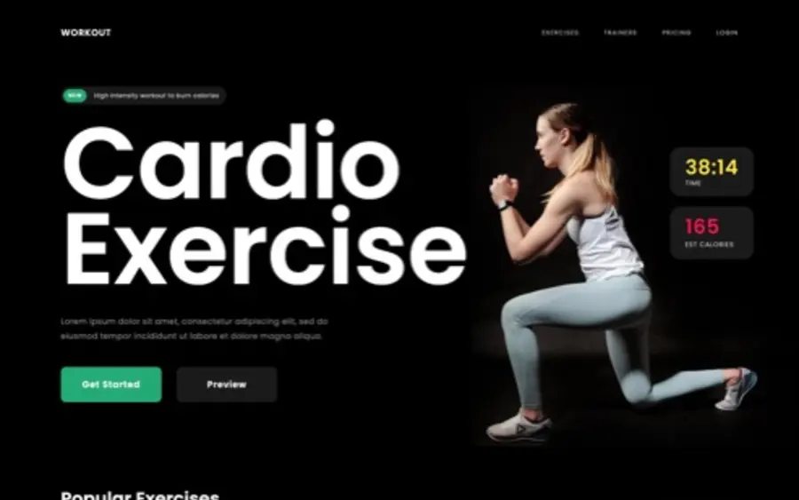 Cardio Exercise App